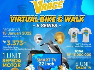 BJB Gelar DigiCash VRace-Virtual Bike & Walk