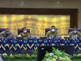 Walikota Arief Laporkan Kondisi Covid-19 Ke Gubernur Banten