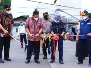 Walikota Arief Resmikan Proyek Pembangunan di Karawaci