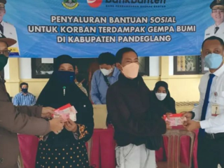 Sebanyak 472 KK Penyitas Gempa Pandeglang Dapat Bantuan