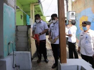 Walikota Arief Resmikan Pembangunan Bedah Rumah