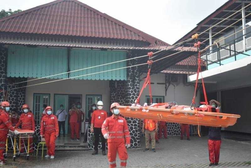 Siap Hadapi Bencana, PMI Gelar Simulasi Kebakaran