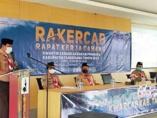 Maesyal Rasyid Buka Rakercab Pramuka Tahun 2022