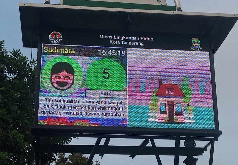 DLH Kota Tangerang Optimalkan Sistem Pemantauan Kualitas Udara