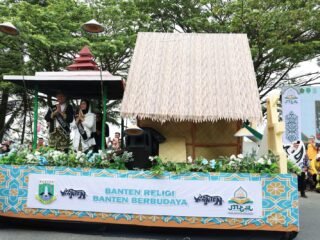 Kafilah Provinsi Banten Tampilkan Leuit Baduy di MTQN XXX Tahun 2024 Kaltim