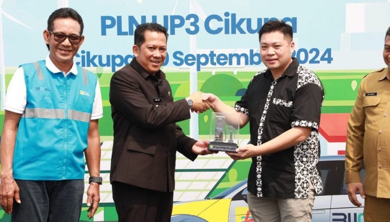 SPKLU Samanea Mall Diresmikan Pj Bupati Tangerang